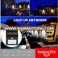 Outdoor Motion Sensor Wireless Waterproof Wall Lights Solar Induction Lamp