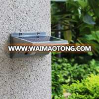 Energy saving outdoor wall surface soalr light IP44 motion sensor led solar wall light